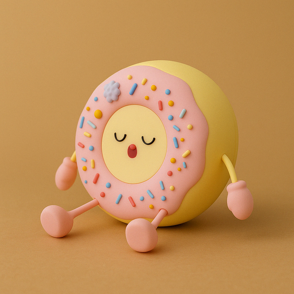 Lulu, Le Donut rose