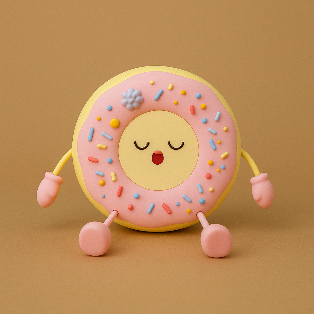 Lulu, Le Donut rose